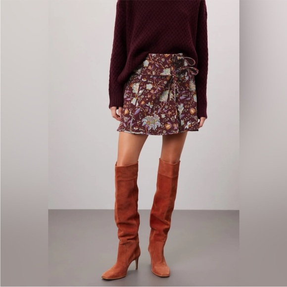 Ulla Johnson Dresses & Skirts - Ulla Johnson Dimi Silk Mini Skirt Heliotrope size 8